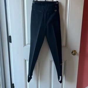 Obermeyer vintage black ski stirrup pants